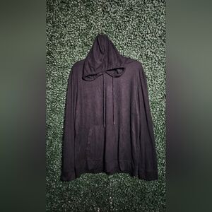 Black Hooded Sweatshirt
